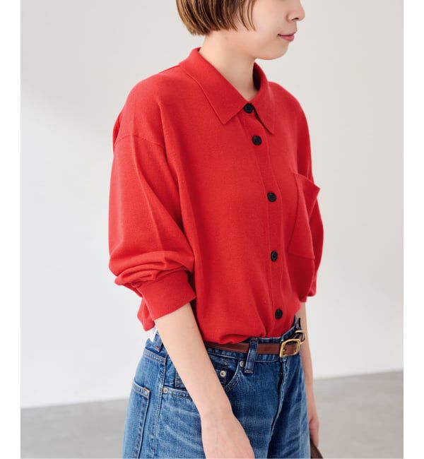 FRAMeWORK「CASH TOUCH POLOSHIRT」|ニット・セーター|