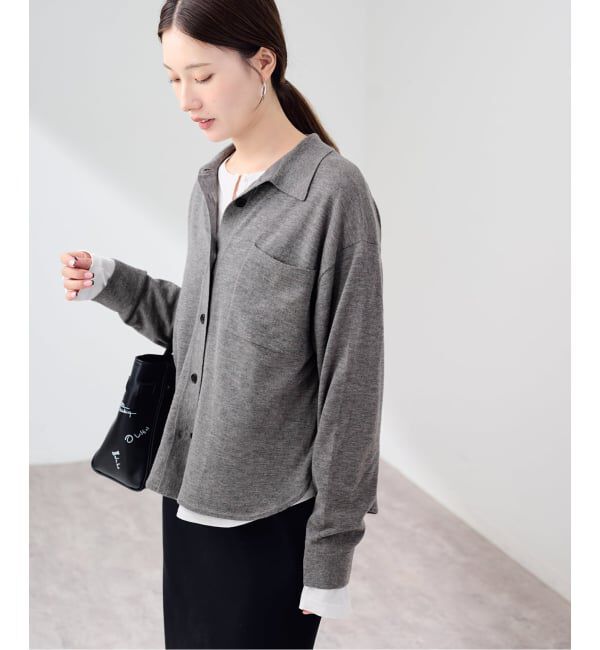 FRAMeWORK「CASH TOUCH POLOSHIRT」|ニット・セーター|