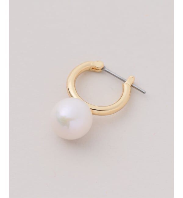 NOBLE「《WEB限定追加予約》MIHOKO SAKAI/ミホコサカイ パールフープピアス」|ピアス|