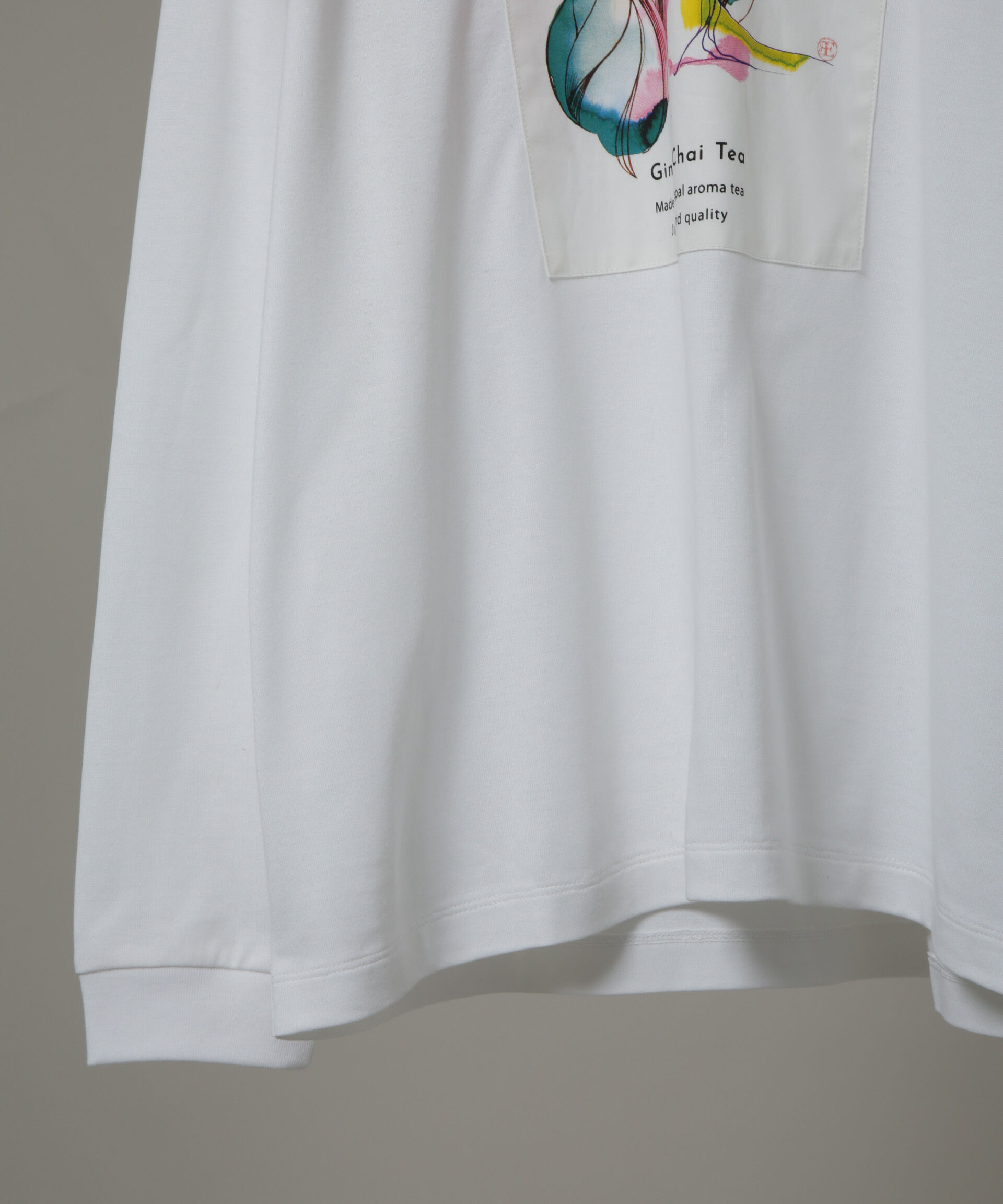 NANO universe「Anti Soaked(R)&times;SUNCHAIポートレート汗染み防止 Ｔシャツ長袖」|Tシャツ・カットソー|