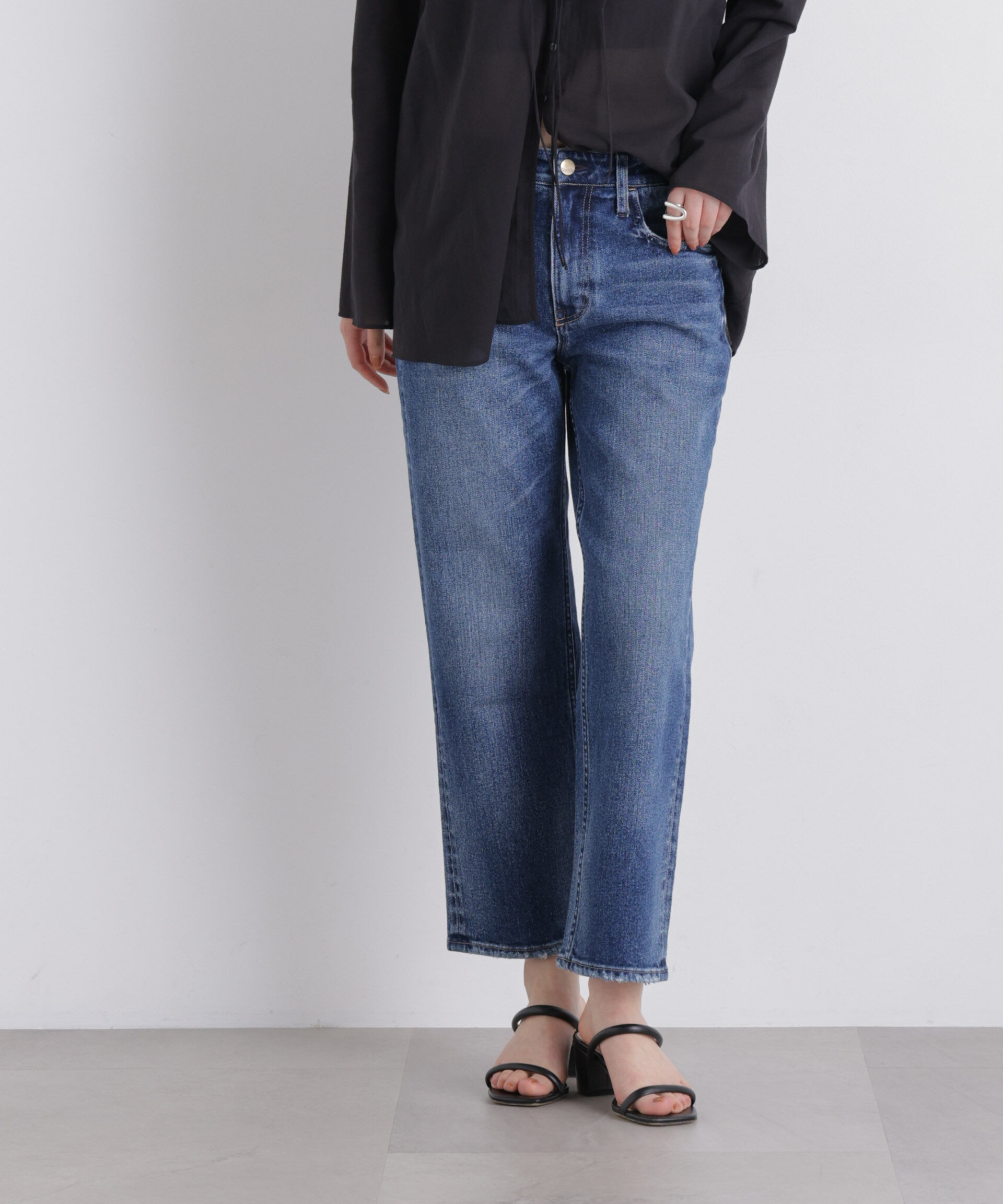 NANO universe「Healthy DENIM/Tallow Ankle」|チノ|