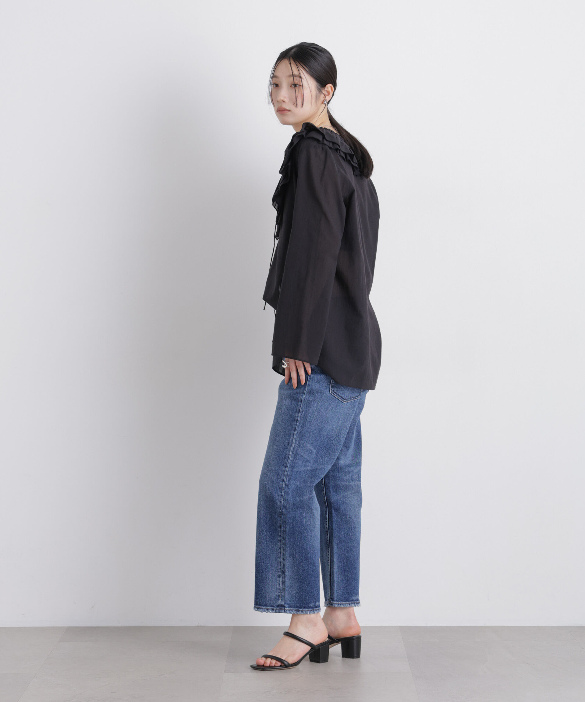 NANO universe「Healthy DENIM/Tallow Ankle」|チノ|