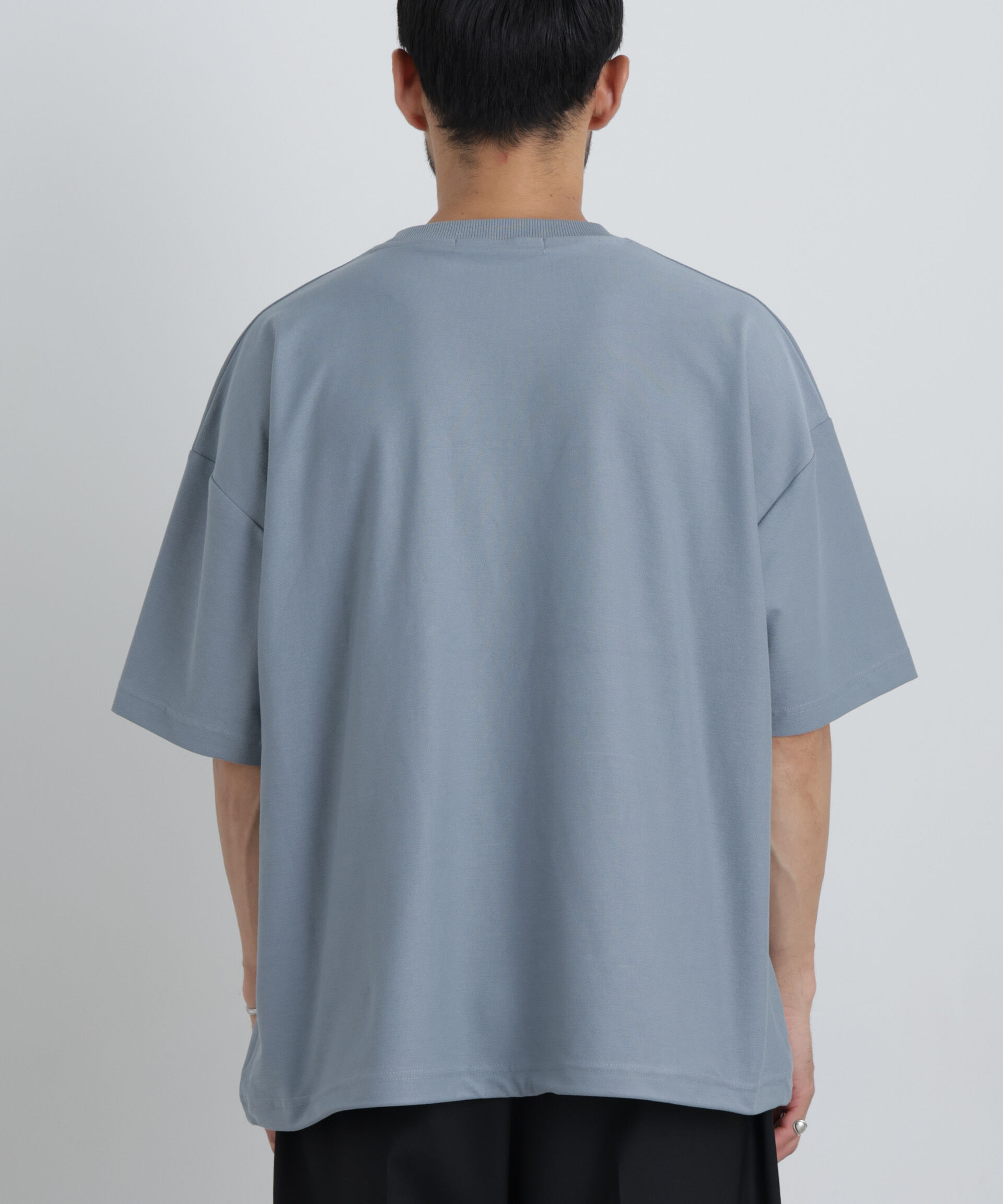 NANO universe「リングドットポケットTシャツ半袖」|Tシャツ・カットソー|