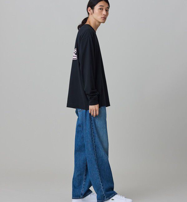 LACOSTE「【オンライン限定】LACOSTE オーバーサイズ バックプリント ロングスリーブTシャツ」|Tシャツ・カットソー|