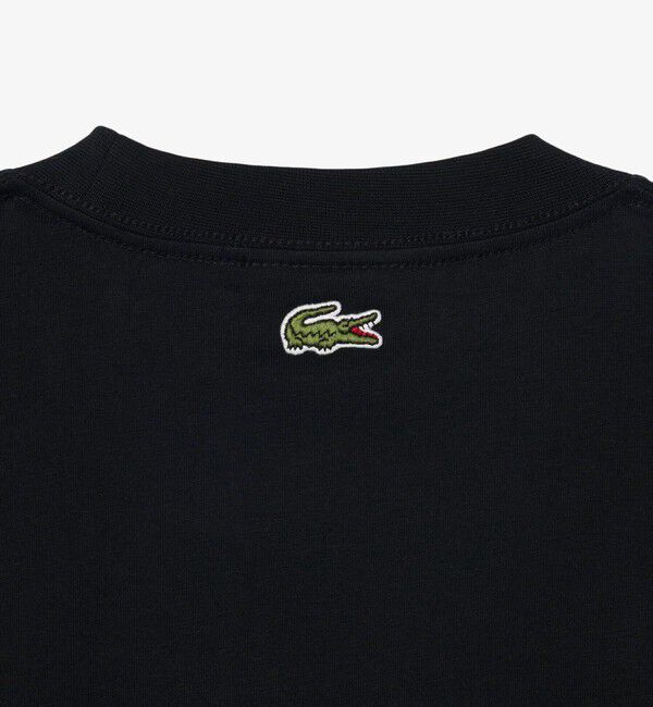 LACOSTE「リピートロゴプリントコットンTシャツ」|Tシャツ・カットソー|