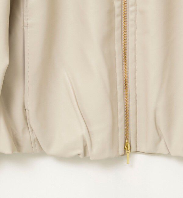NOLLEY'S「【MARILYN MOON/マリリーンムーン】soft eco-leather blouson別注」|ブルゾン・スタジャン|