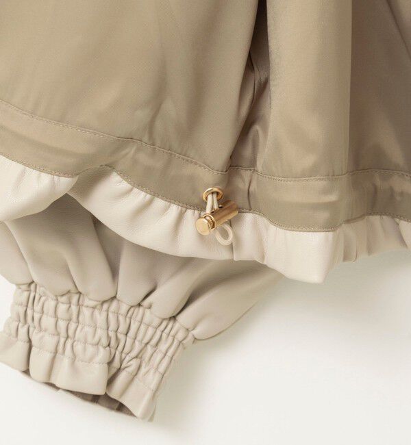 NOLLEY'S「【MARILYN MOON/マリリーンムーン】soft eco-leather blouson別注」|ブルゾン・スタジャン|
