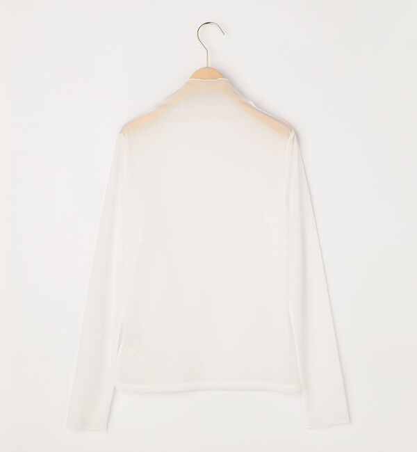 NOLLEY'S sophi「ウォッシャブルシアーオーガンジータートルネック」|Tシャツ・カットソー|