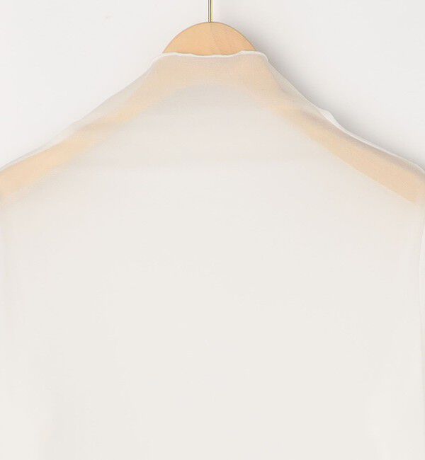 NOLLEY'S sophi「ウォッシャブルシアーオーガンジータートルネック」|Tシャツ・カットソー|