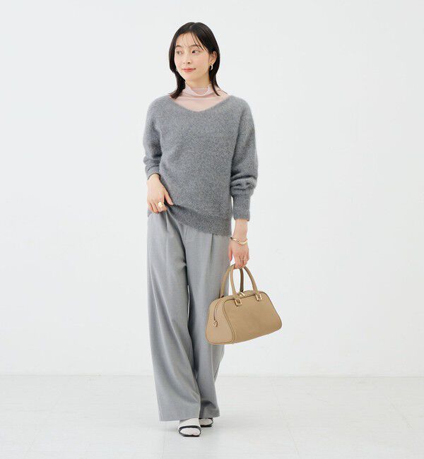 NOLLEY'S sophi「ウォッシャブルシアーオーガンジータートルネック」|Tシャツ・カットソー|