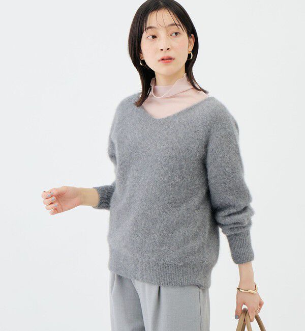 NOLLEY'S sophi「ウォッシャブルシアーオーガンジータートルネック」|Tシャツ・カットソー|
