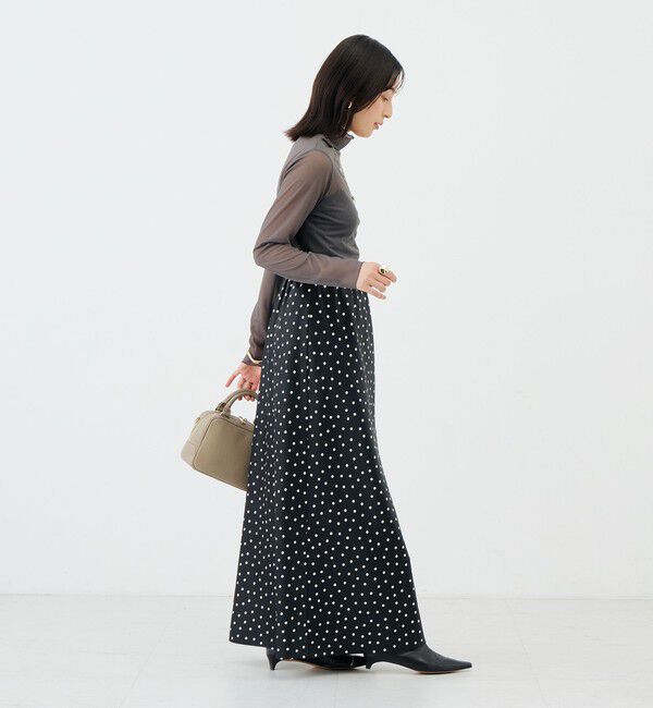 NOLLEY'S sophi「ウォッシャブルシアーオーガンジータートルネック」|Tシャツ・カットソー|