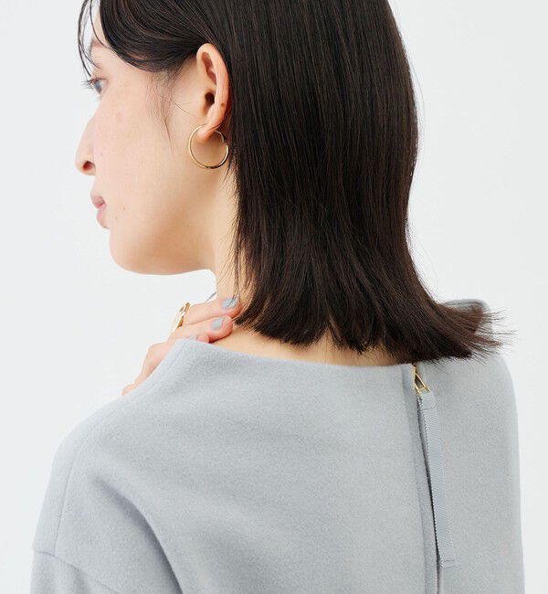 NOLLEY'S sophi「《セットアップ対応》《吸湿発熱》ウォッシャブルウーレットウエストタックプルオーバー」|Tシャツ・カットソー|