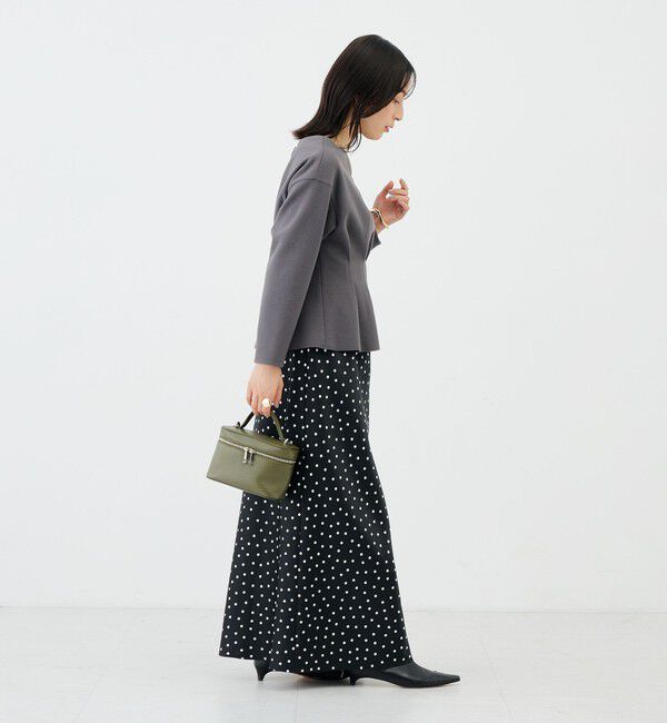 NOLLEY'S sophi「《セットアップ対応》《吸湿発熱》ウォッシャブルウーレットウエストタックプルオーバー」|Tシャツ・カットソー|