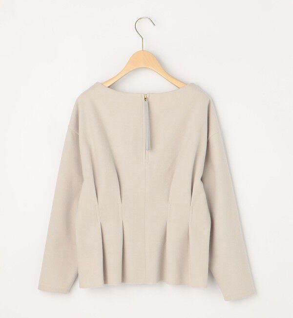 NOLLEY'S sophi「《セットアップ対応》《吸湿発熱》ウォッシャブルウーレットウエストタックプルオーバー」|Tシャツ・カットソー|