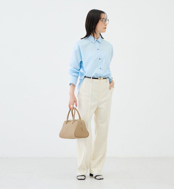 NOLLEY'S sophi「ウォッシャブルTCブロードオーバーシャツ」|シャツ・ブラウス|