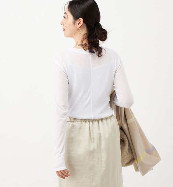 NOLLEY'S「MY STANDARDシアーロンT」|Tシャツ・カットソー|