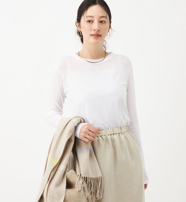 NOLLEY'S「MY STANDARDシアーロンT」|Tシャツ・カットソー|
