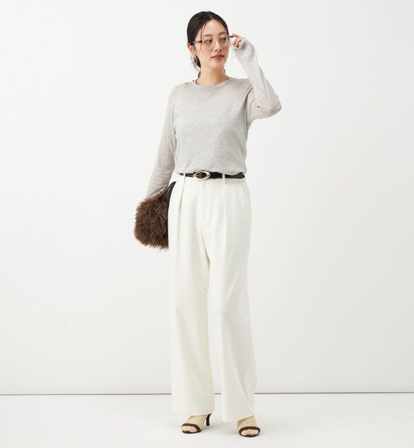 NOLLEY'S「MY STANDARDシアーロンT」|Tシャツ・カットソー|