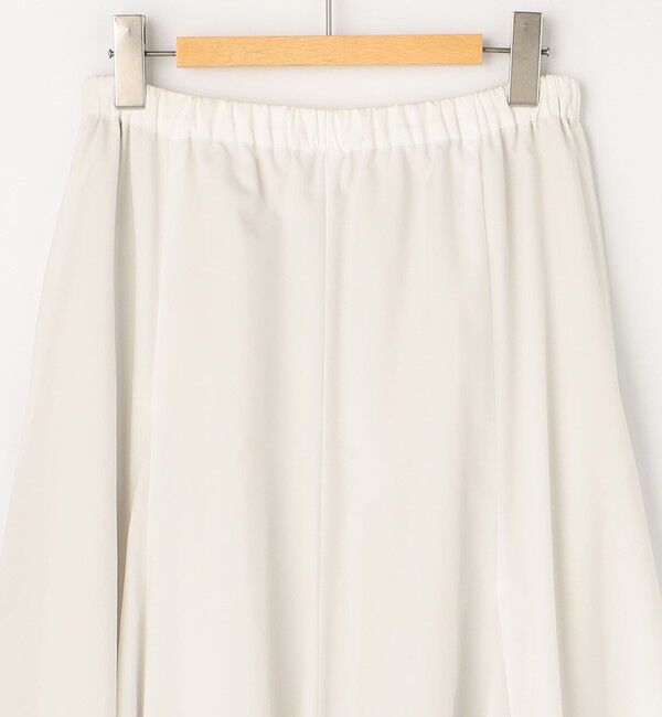 NOLLEY'S「《UVカット、速乾性、接触冷感》ウォッシャブルヴィンテージタフタマチ入りマキシスカート」|フレア|