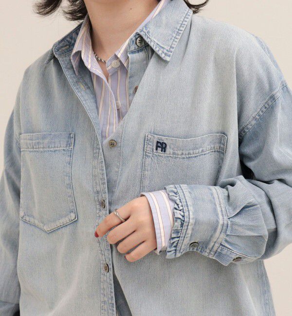 fredy emue「BASIC FRデニムシャツ」|シャツ・ブラウス|