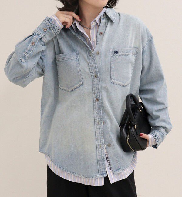 fredy emue「BASIC FRデニムシャツ」|シャツ・ブラウス|