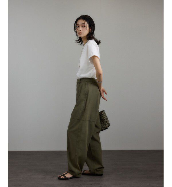 SALON adam et rope'「プリマベールリラックスドルマンスリーブプルオーバー［UVケア・洗濯耐久］」|Tシャツ・カットソー|