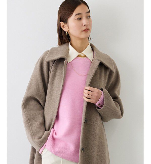 ROPE「【J'aDoRe・一部店舗限定サイズ】チョーカー付きロングカフスナローシャツ(取り外し可能)/イージーケア」|シャツ・ブラウス|