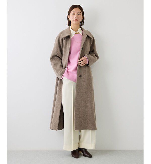 ROPE「【J'aDoRe・一部店舗限定サイズ】チョーカー付きロングカフスナローシャツ(取り外し可能)/イージーケア」|シャツ・ブラウス|