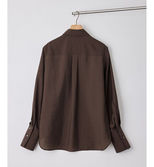 ROPE「【J'aDoRe・一部店舗限定サイズ】チョーカー付きロングカフスナローシャツ(取り外し可能)/イージーケア」|シャツ・ブラウス|