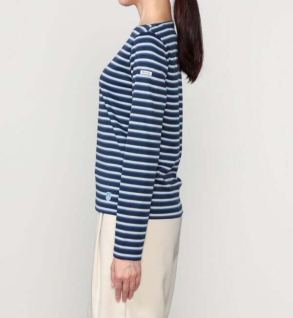 ORCIVAL「ORCIVAL | ジャージー ボートネック長袖プルオーバー WOMEN」|Tシャツ・カットソー|