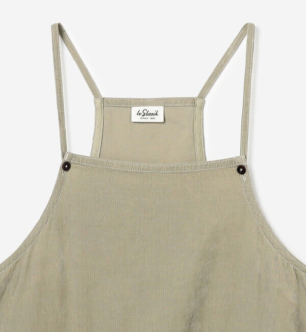 LE GLAZIK「LE GLAZIK | C/Rコーデュロイ サロペットスカート WOMEN」|ワンピース|