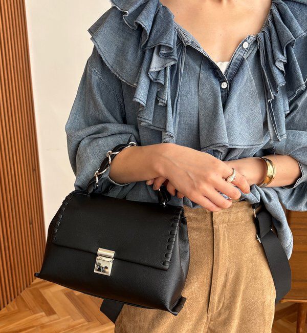  「【WEB限定】ハンドステッチショルダー」|トートバッグ|
