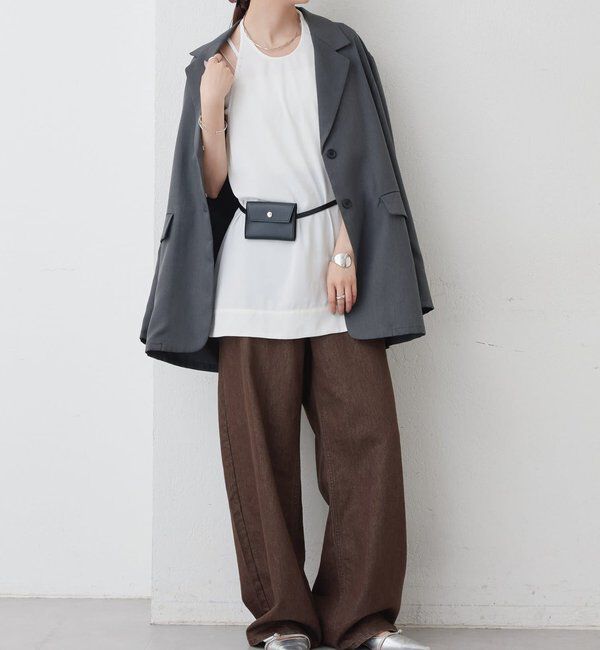  「ラメカーブデニム」|デニム|