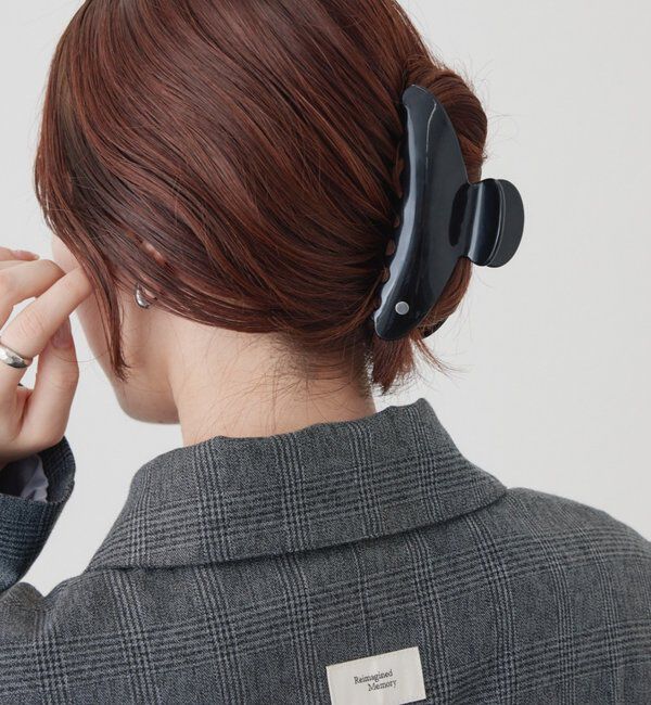 「チャーム付きヘアクリップ」|その他|ブラック