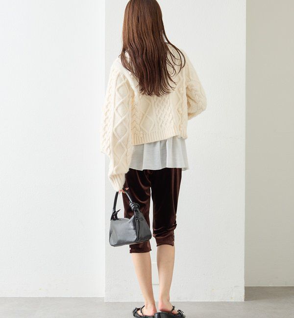  「スリットギャザーサブリナパンツ」|その他|