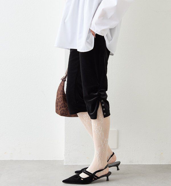  「スリットギャザーサブリナパンツ」|その他|