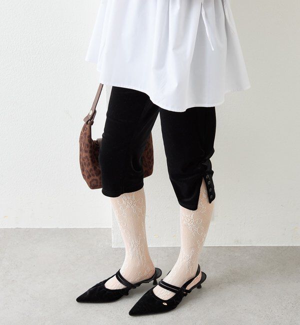  「スリットギャザーサブリナパンツ」|その他|