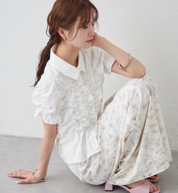  「26AWシャーリングシェイプシャツ」|シャツ・ブラウス|