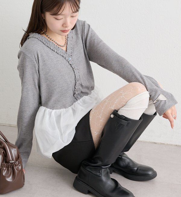 「ペプラムバルーンプルオーバー」|Tシャツ・カットソー|