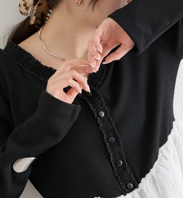  「ペプラムバルーンプルオーバー」|Tシャツ・カットソー|