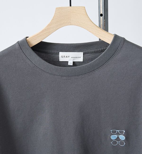 ABAHOUSE「【アイコン刺繍】ボックスシルエット Tシャツ」|Tシャツ・カットソー|