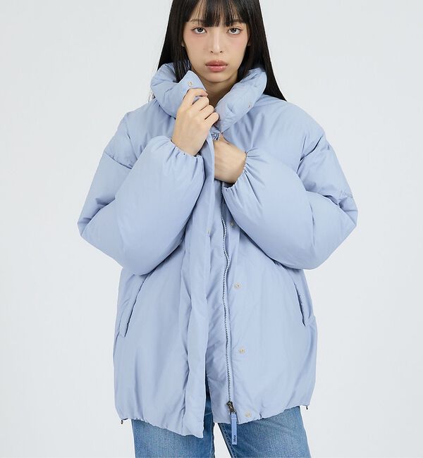 Rouge vif「【NANGA / ナンガ】STAND COLLAR DOWN JACKET /」|ダウン|ライトブルー
