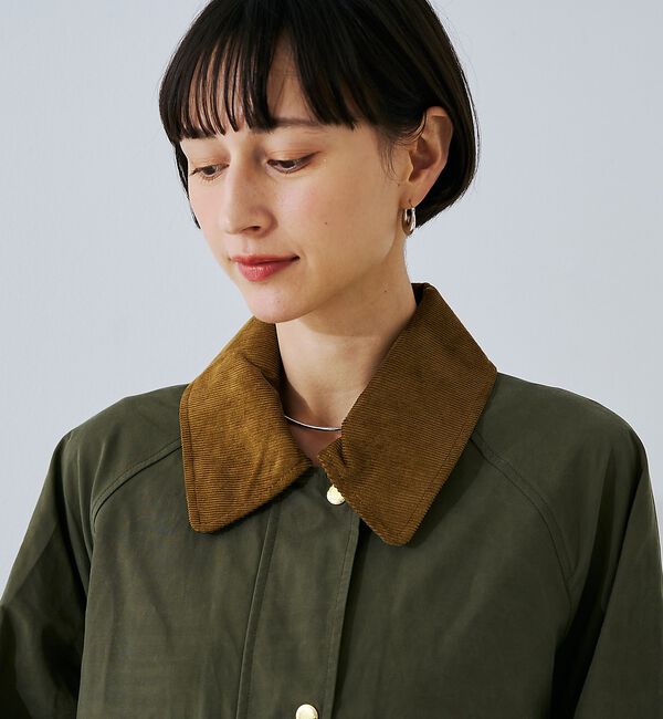Rouge vif「【Barbour/バブアー】 シャワープルーフショート丈ジャケット / ブルゾン」|ブルゾン・スタジャン|