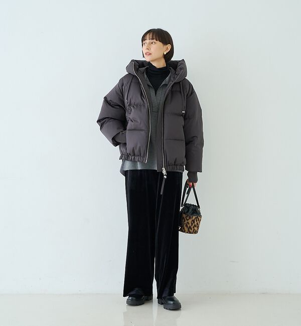 Rouge vif「ベロアストレッチイージーパンツ/ウエストゴム」|その他|