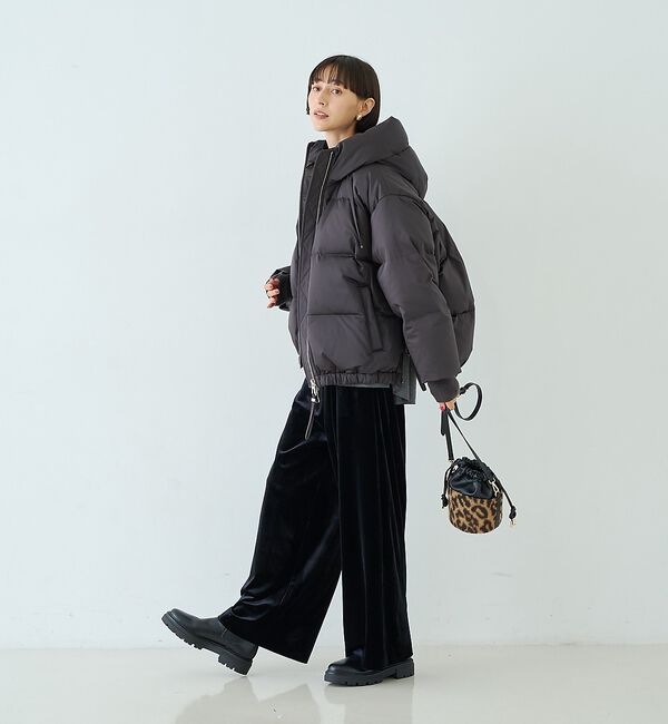 Rouge vif「ベロアストレッチイージーパンツ/ウエストゴム」|その他|