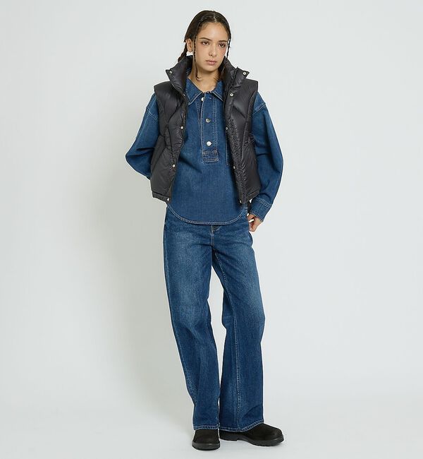 Rouge vif「【Healthy denim / ヘルシーデニム】Aqua/デニム/デニムパンツ」|デニム|