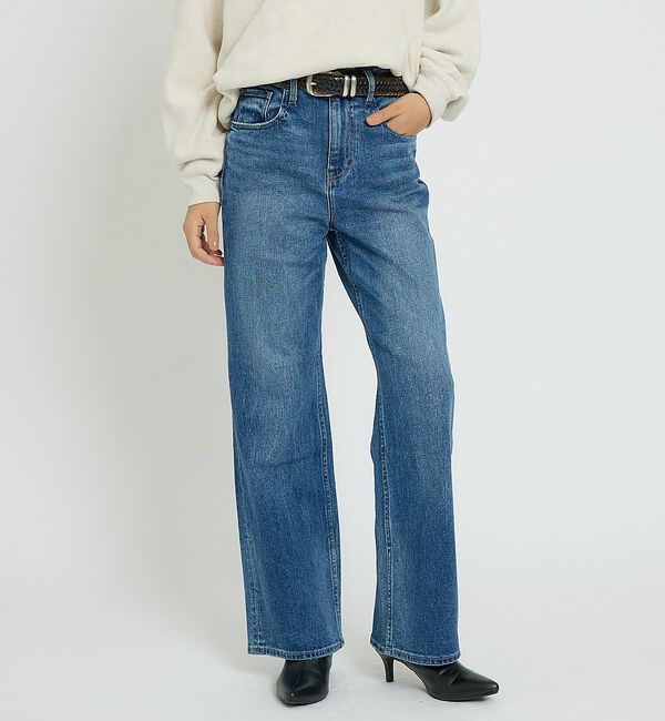Rouge vif「【Healthy denim / ヘルシーデニム】Aqua/デニム/デニムパンツ」|デニム|インディゴ
