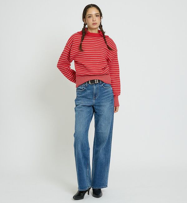 Rouge vif「【Healthy denim / ヘルシーデニム】Aqua/デニム/デニムパンツ」|デニム|