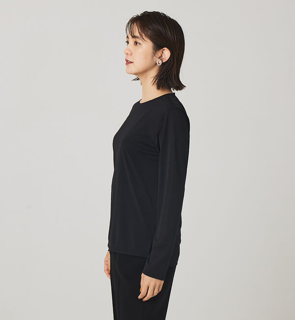 qualite「シアクルーカットソー」|Tシャツ・カットソー|